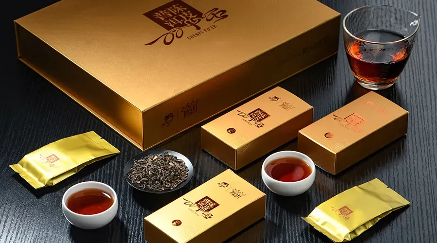 Orange peel Pu 'er tea