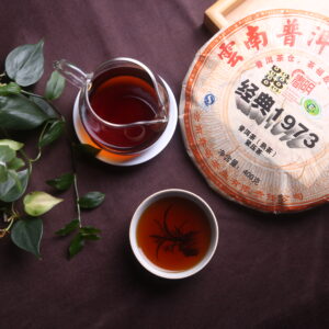 经典1973普洱茶（熟茶）Classic 1973 Τσάι Pu-erh (Ώριμο τσάι)